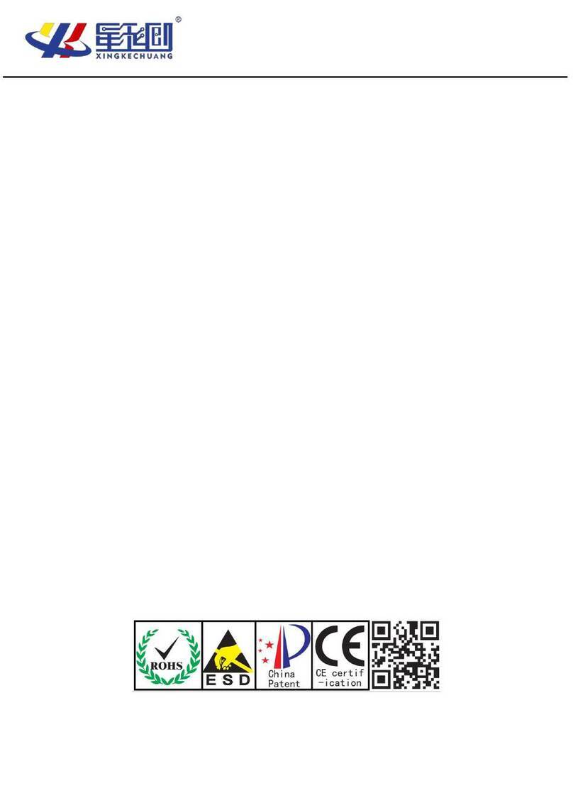 XingKeChuang XKC-Y27B-D3-PUB User manual