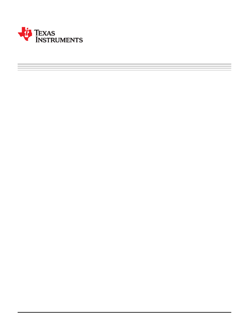 Texas Instruments AFE5801 User manual