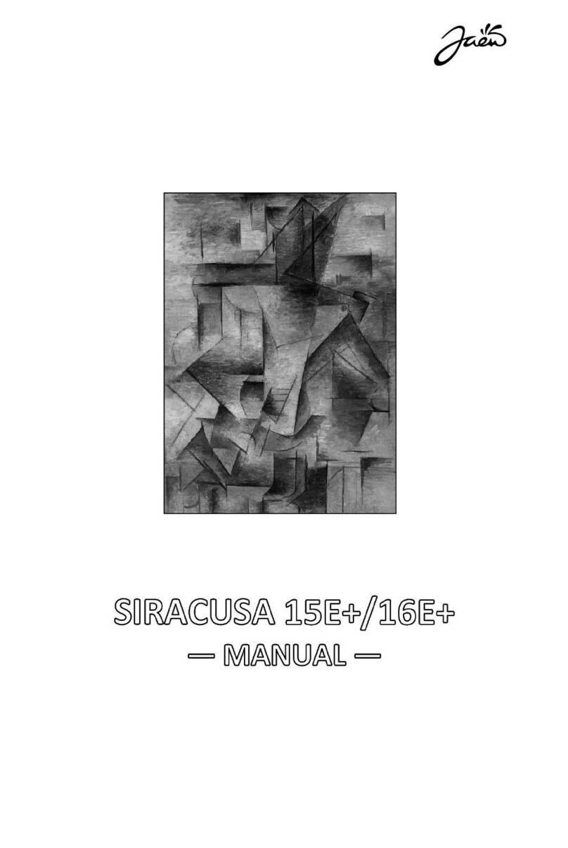 Jaen Siracusa 15E+ manual