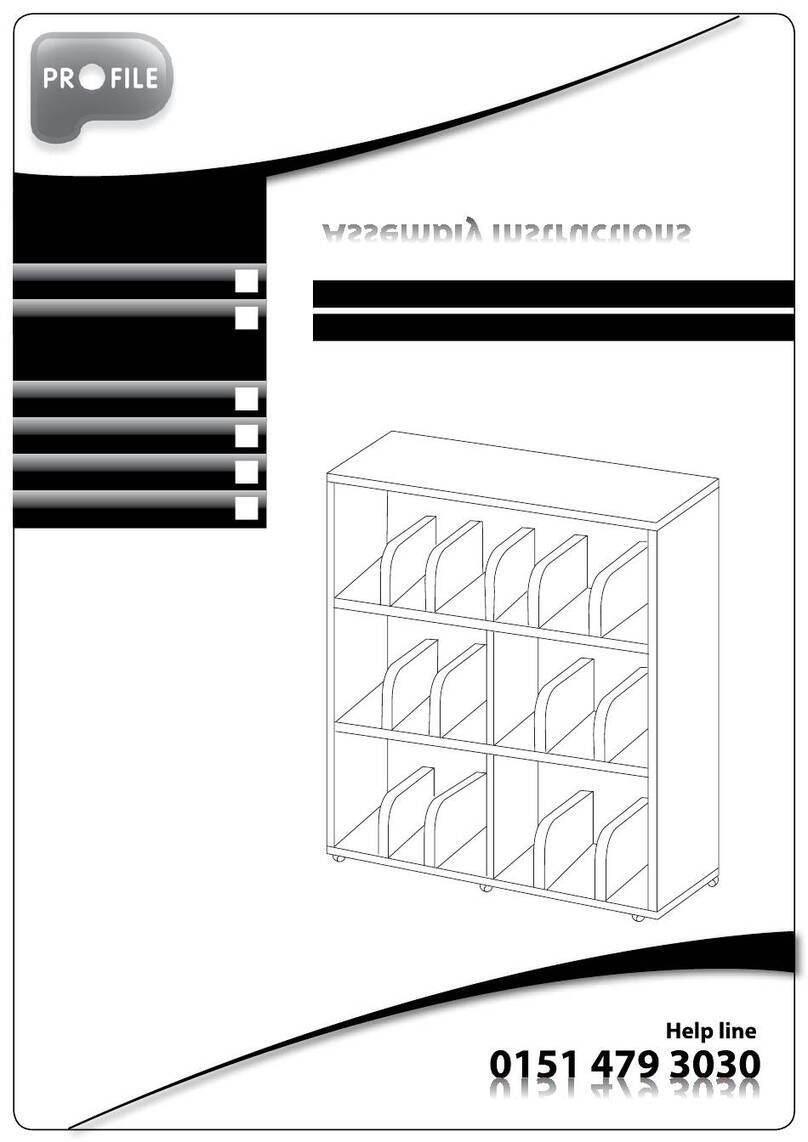 Profile MAPREDBK Assembly instructions