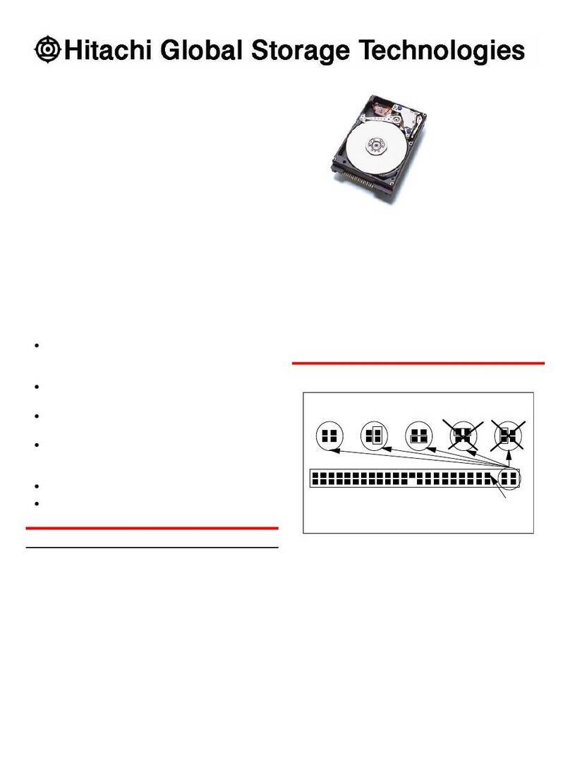 Hitachi Travelstar 40GNX User manual