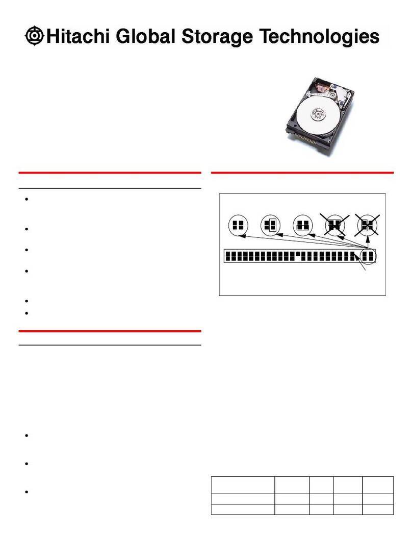Hitachi Travelstar 40GNX User manual