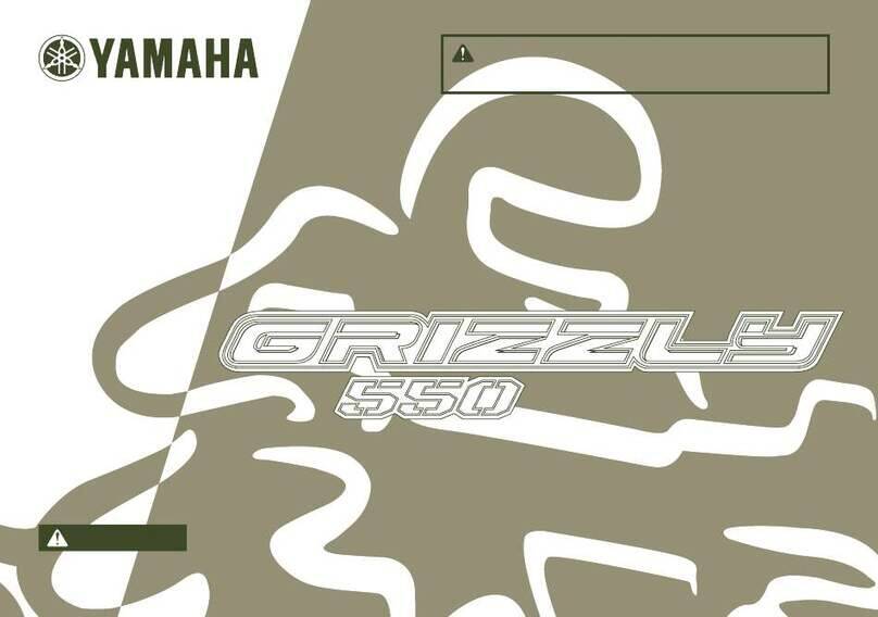 Yamaha GRIZZLY 550 2013 owner's manual