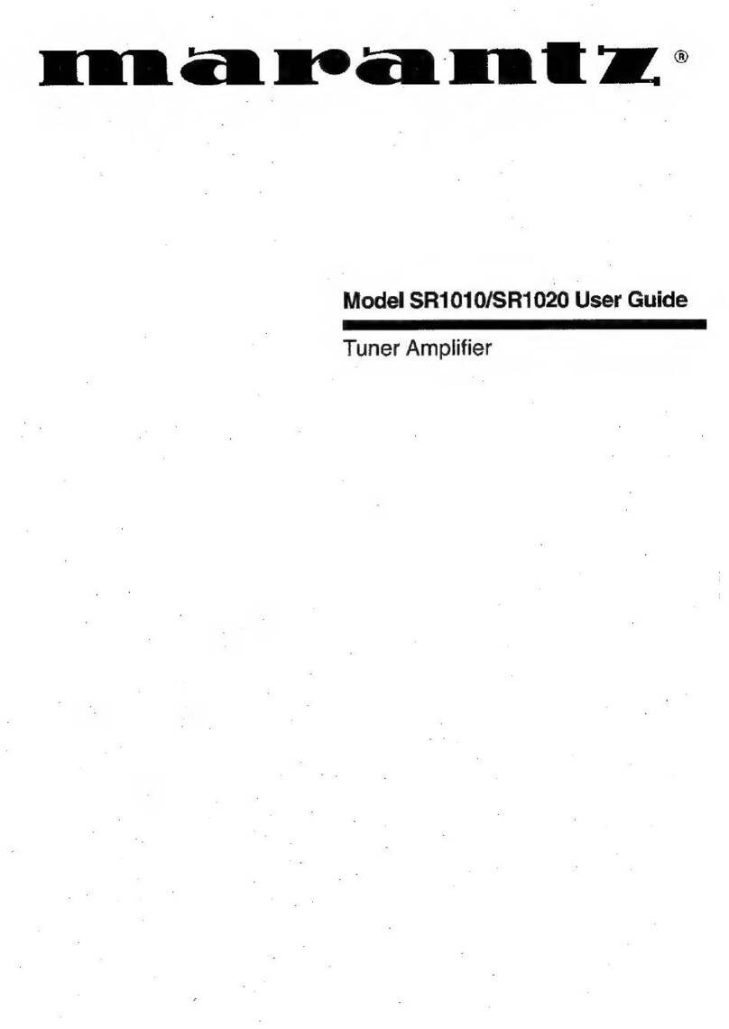 Marantz SR1010 user guide