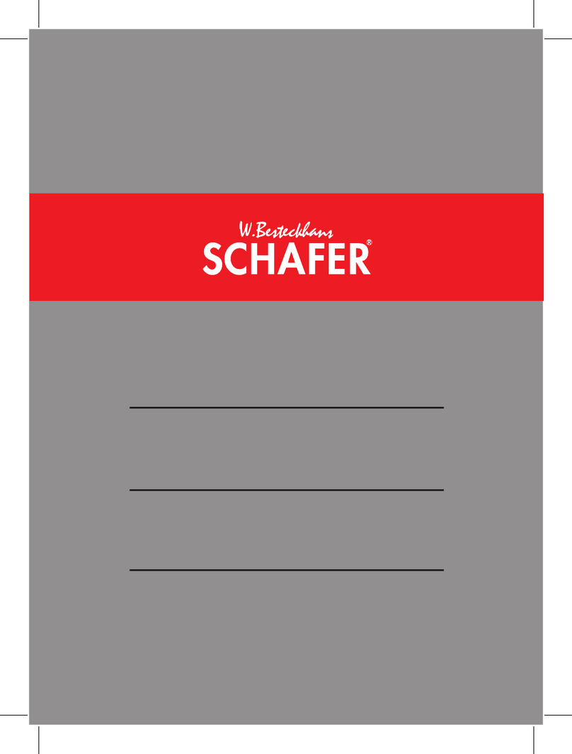 W.Besteckhaus SCHAFER GOURMEMAXX user manuel