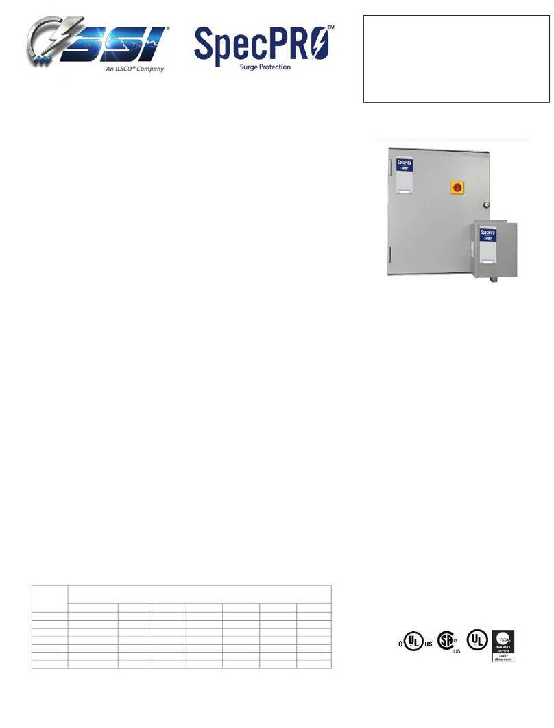 Ilsco SSI SpecPro CRM 18 Series Installation instruction
