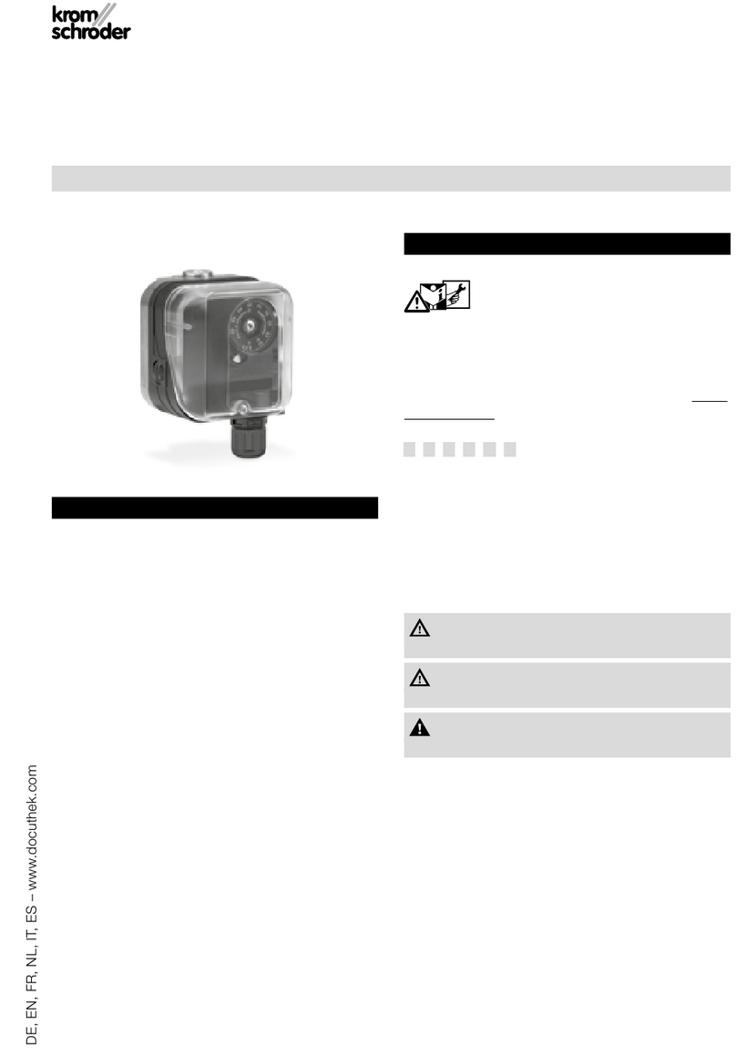 Kromschroeder DG S Series User manual