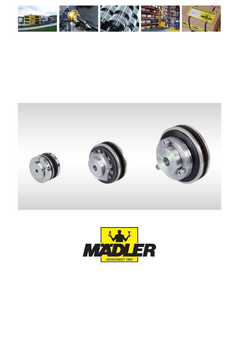 MÄDLER FS Mounting and operating instructions