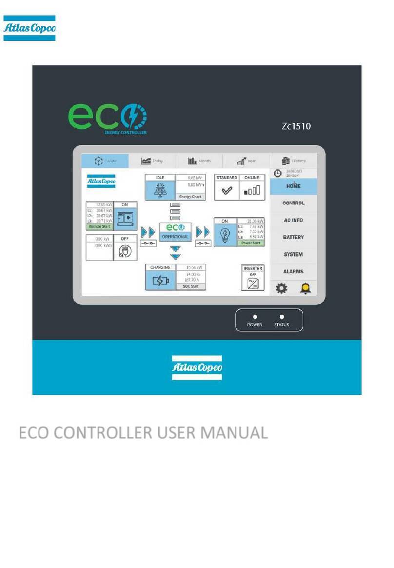 Atlas Copco ECO Zc1510 User manual Atlas Copco ECO Zc1510 User manual