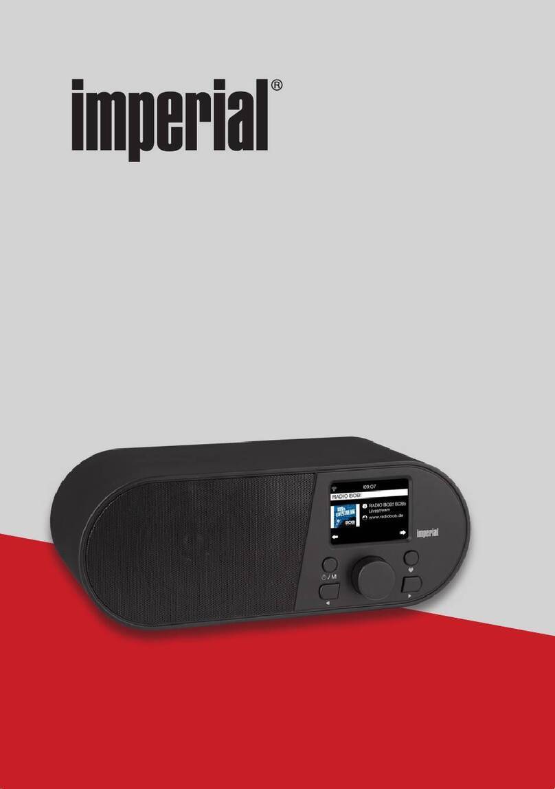Imperial i105 operating instructions