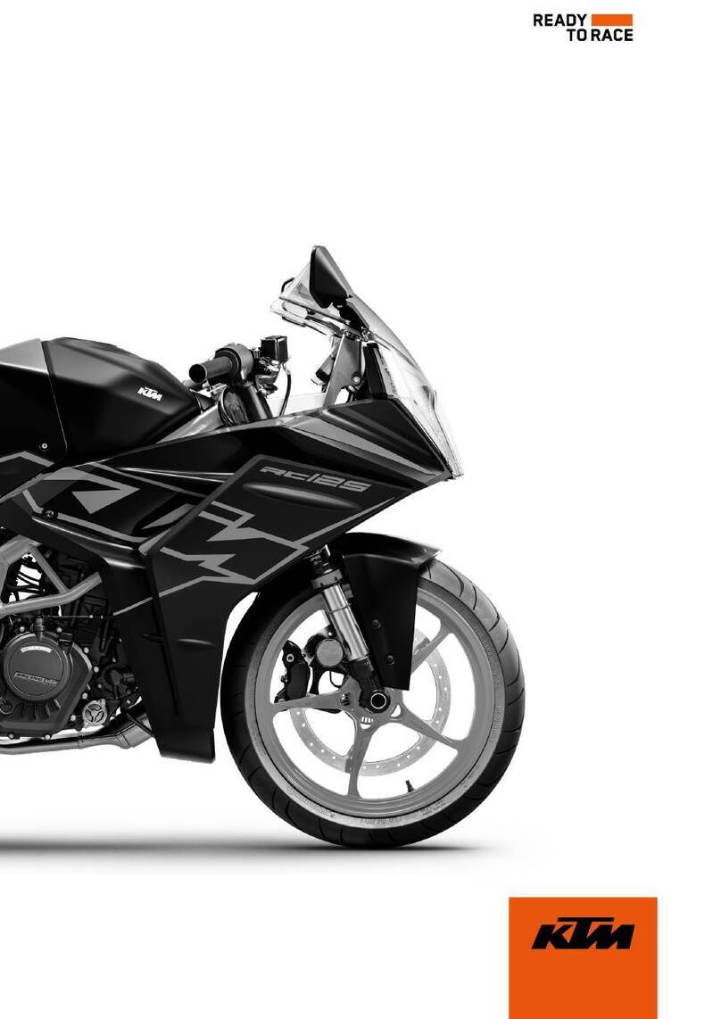KTM RC 125 2022 Manual