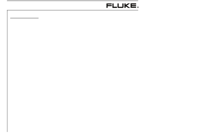 Fluke 9100 Series Instruction Manual