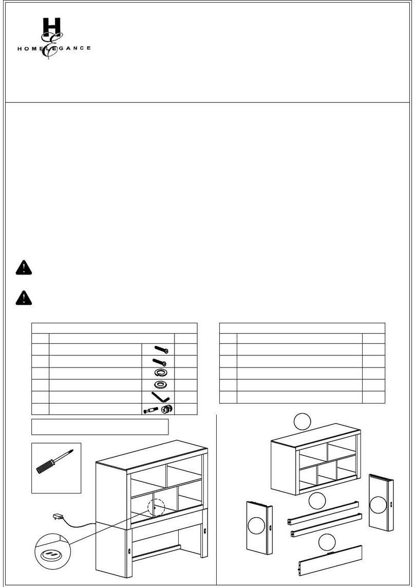 Homelegance Woodrow 2042NBT-1/-2/-3 Assembly instruction Homelegance Woodrow 2042NBT-1/-2/-3 Assembly instruction