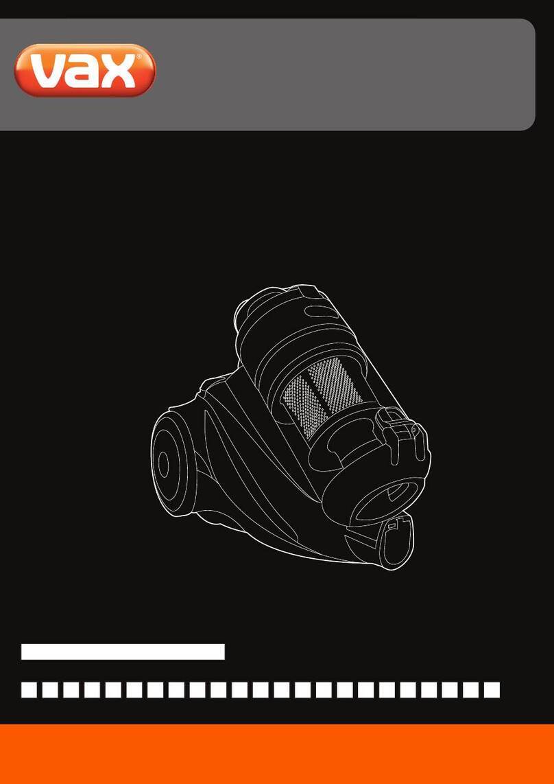 Vax Mach 8 User manual