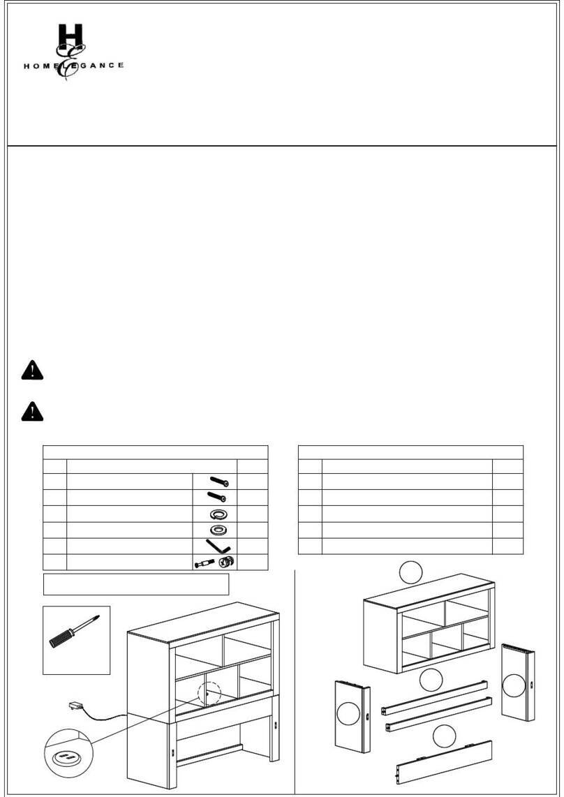 Homelegance Woodrow 2042NB-1/-2/-3 User manual