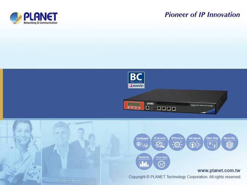 Planet Networking & Communication WAPC-500 User manual