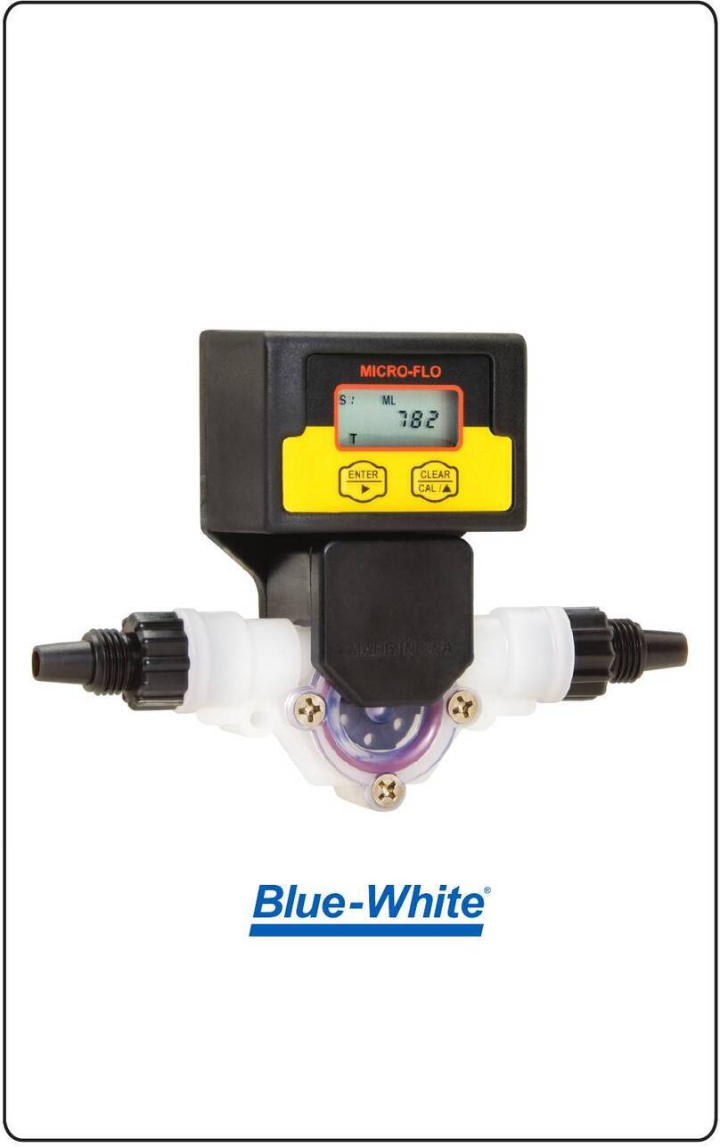 Blue-White MICRO-FLO instruction manual