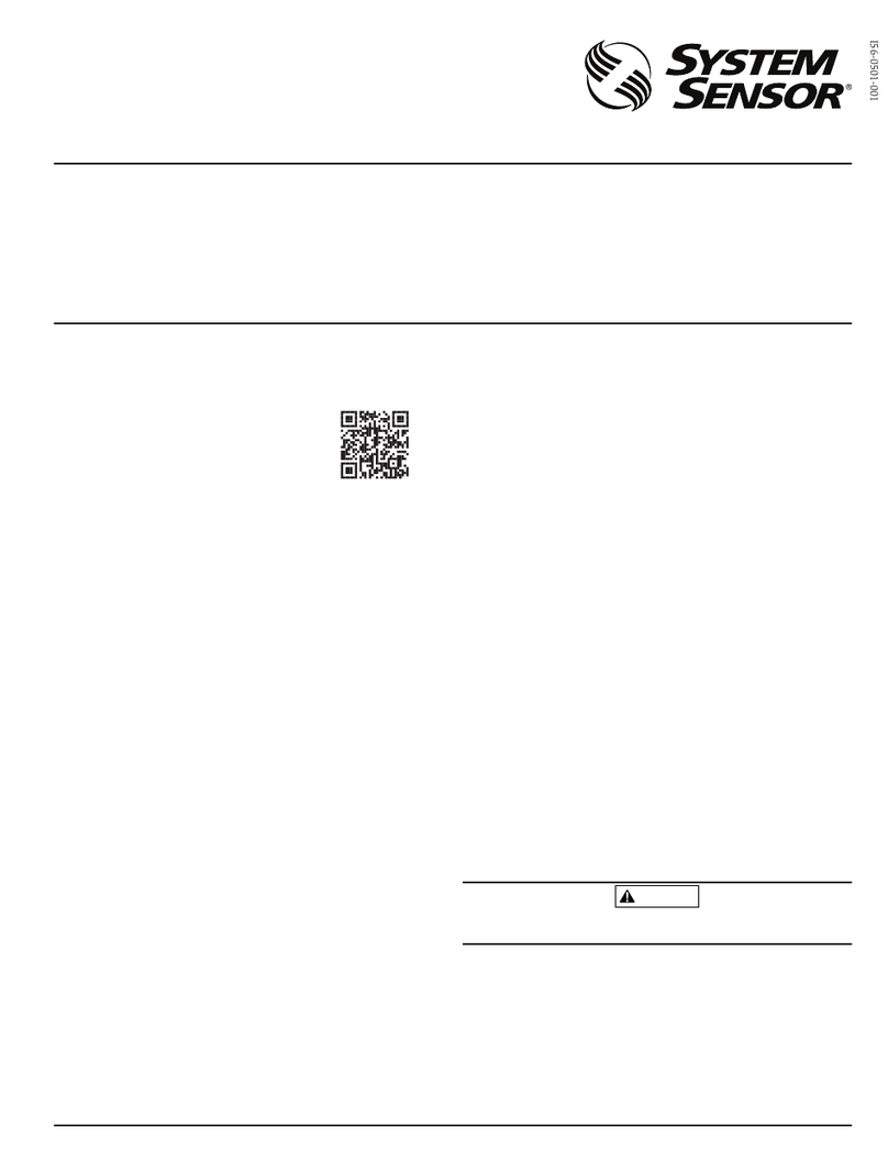 System Sensor 7100XE FAAST Installation and maintenance instructions