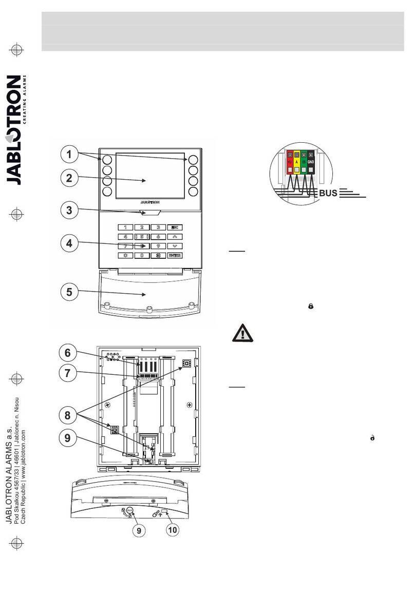 jablotron JA-115E manual