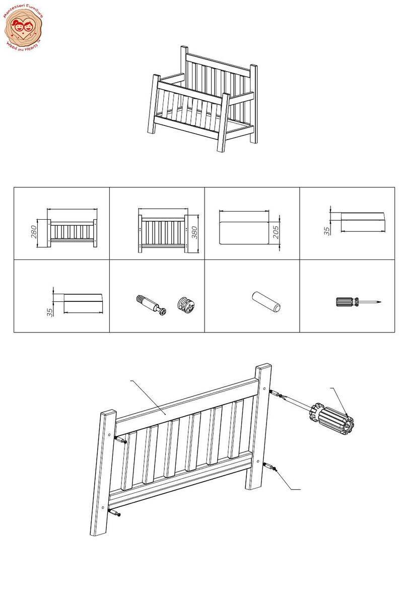 Montessori Furniture Bench manual Montessori Furniture Bench manual