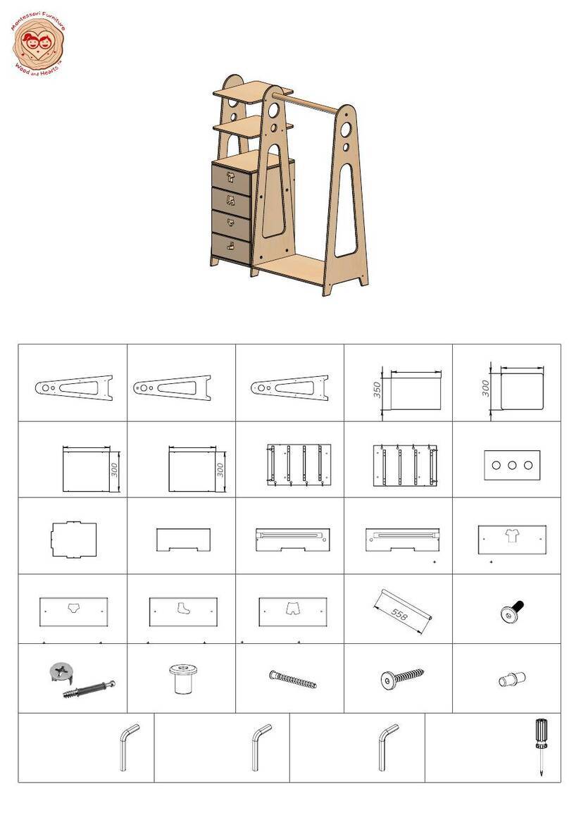 Montessori Furniture Dewdrop manual Montessori Furniture Dewdrop manual