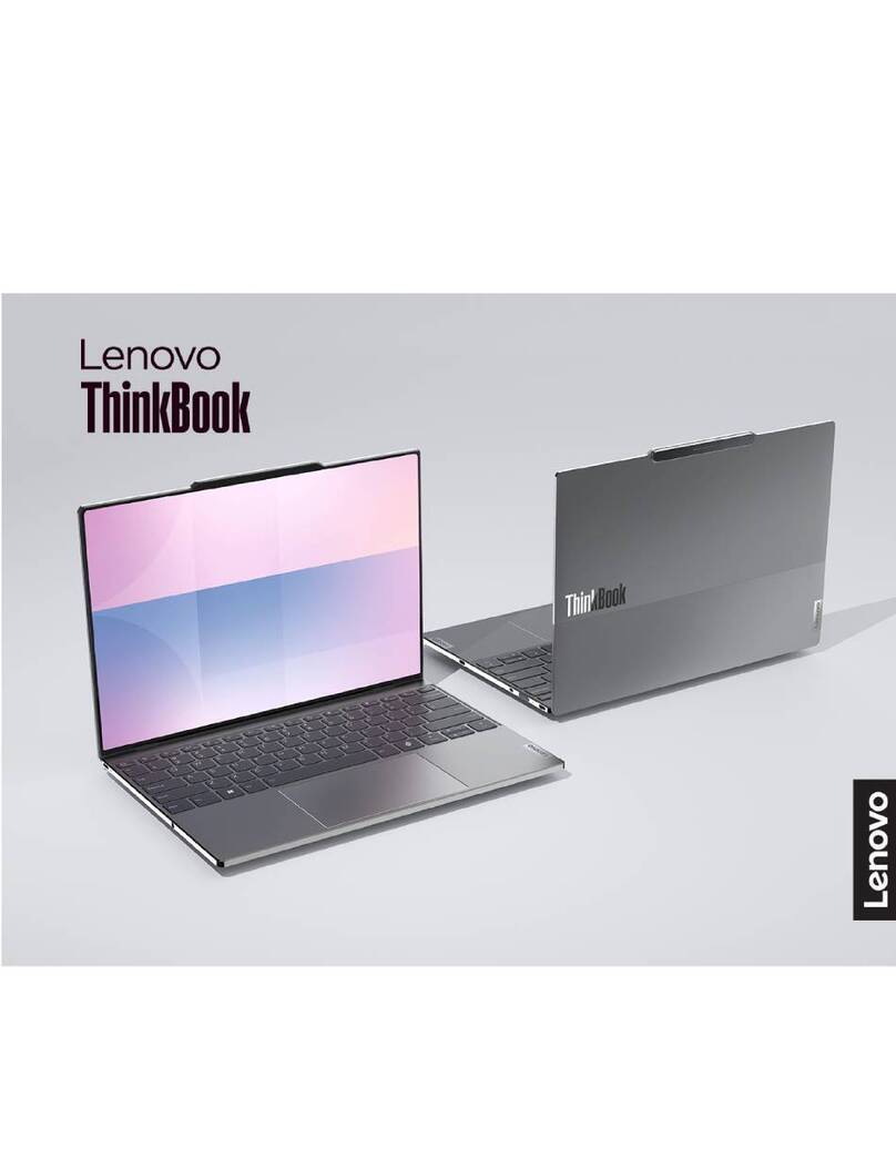 Lenovo ThinkBook 13x Gen 2 Owner's manual