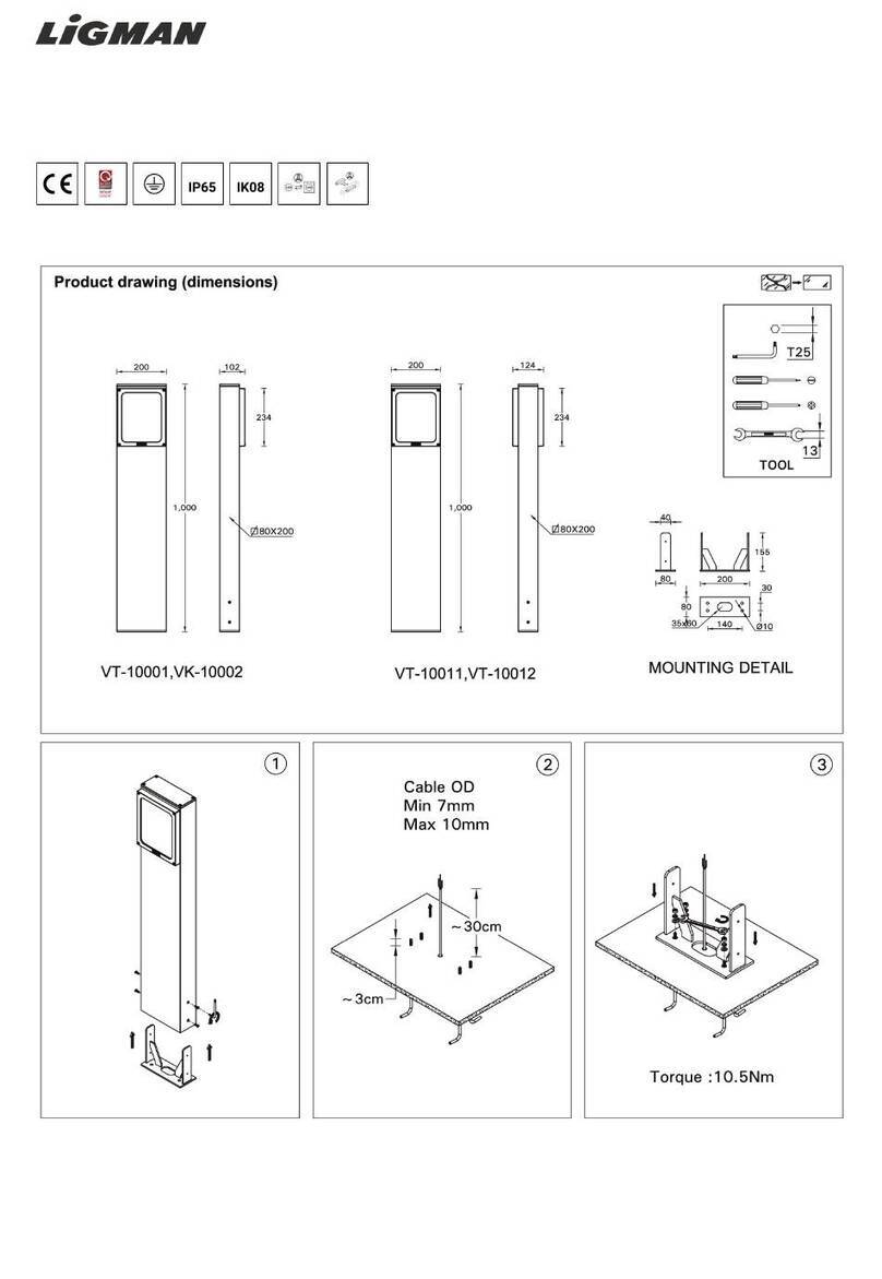 LIGMAN VT-10001 User manual