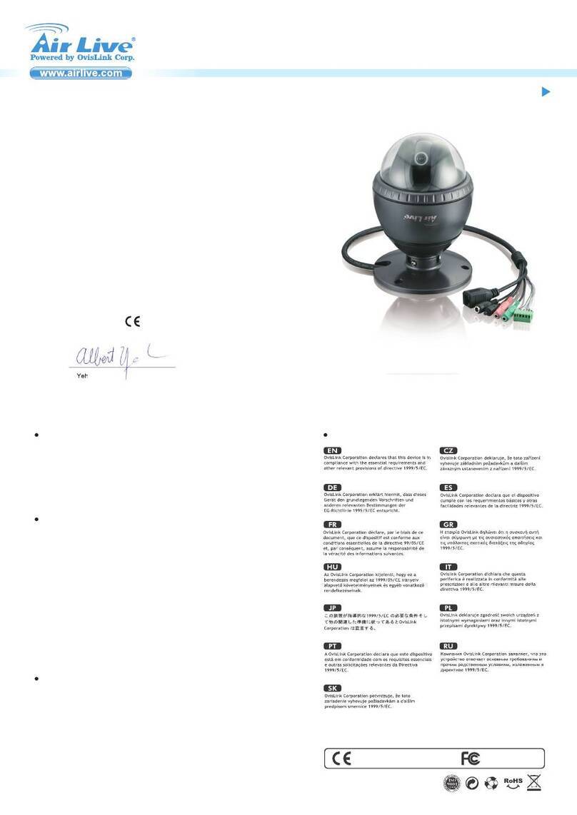 AirLive AirCam OD-600HD User manual AirLive AirCam OD-600HD User manual