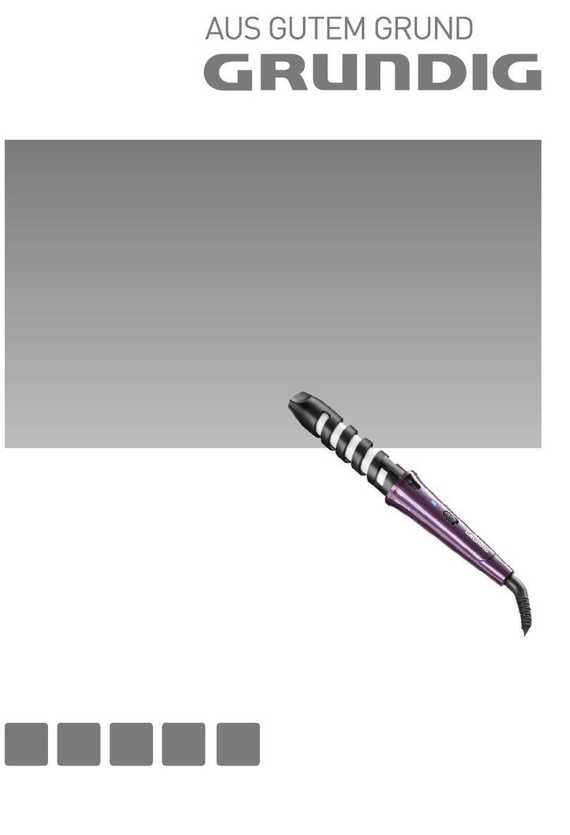 Grundig IDEAL CURL STYLER User manual