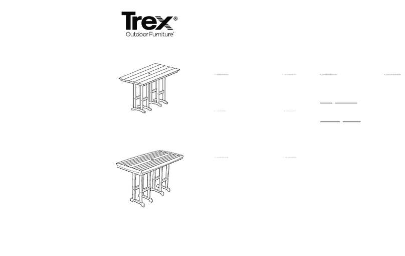 TREX Monterey Bay TXFBT3772 User manual TREX Monterey Bay TXFBT3772 User manual
