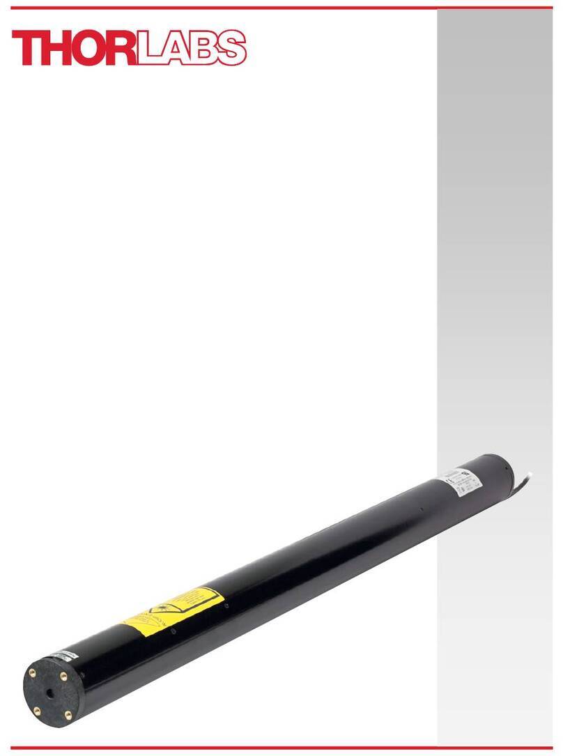 THORLABS HNL100R User manual THORLABS HNL100R User manual