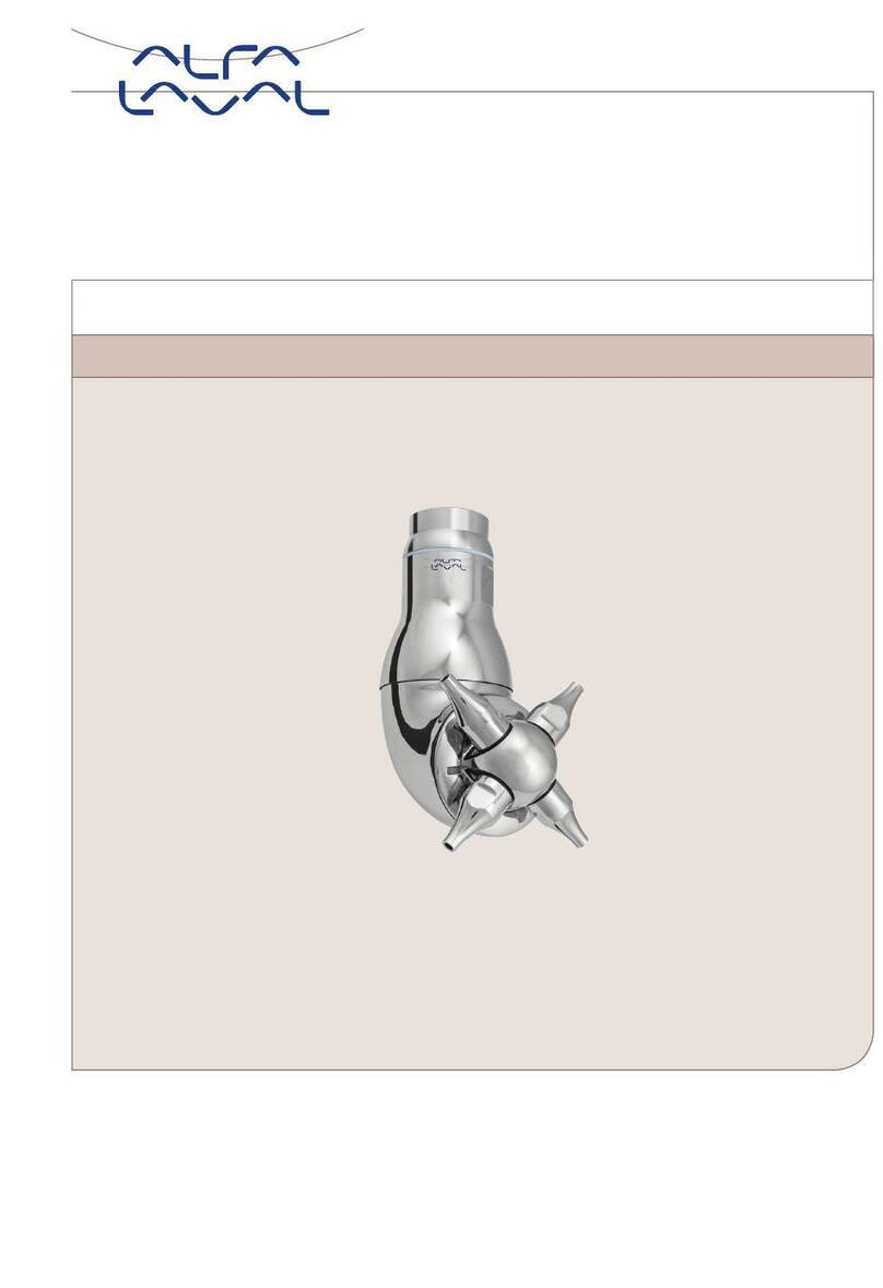 Alfalaval TJ40G User manual