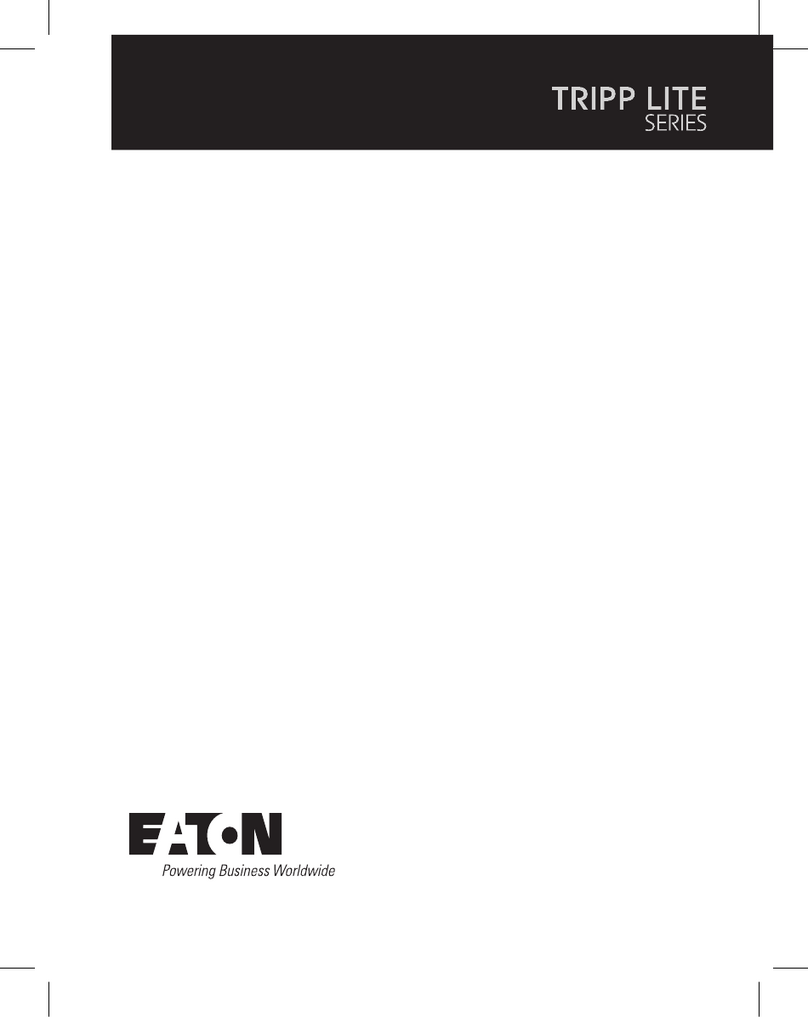 Eaton TRIPP LITE U360-004-IND owner's manual