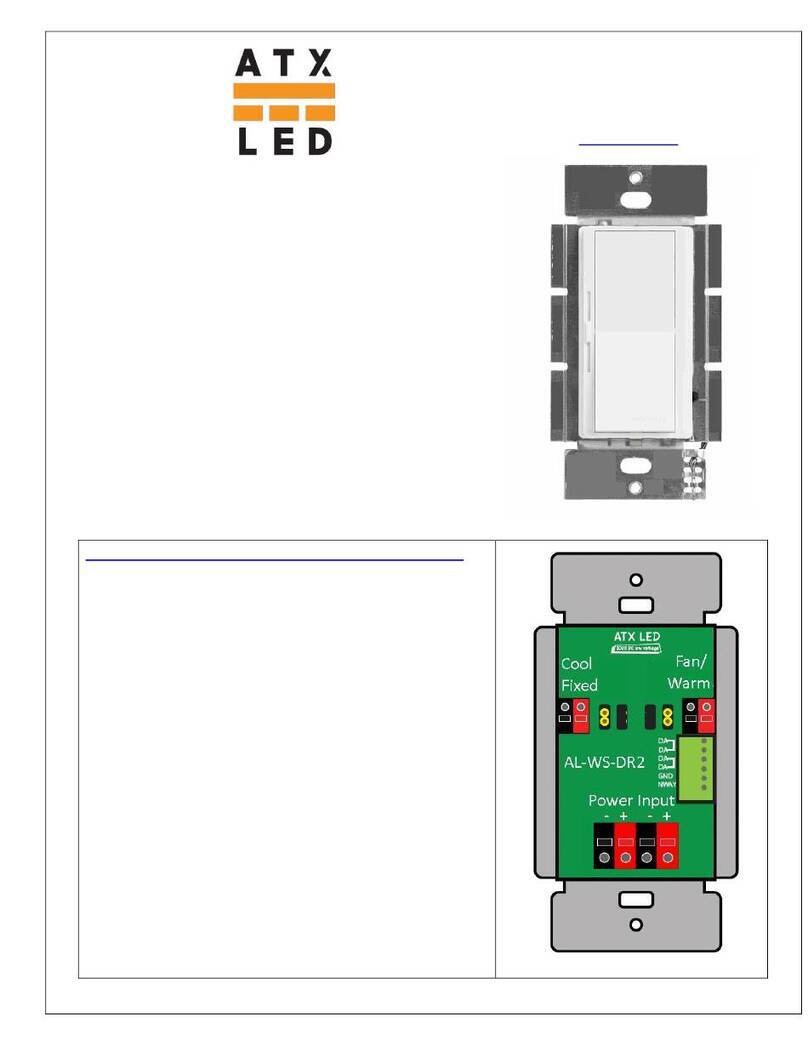 ATX LED AL-WS-DR2 manual