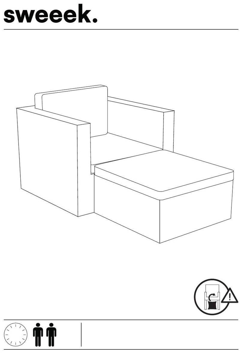sweeek. GENOVA WKSOFA User manual sweeek. GENOVA WKSOFA User manual