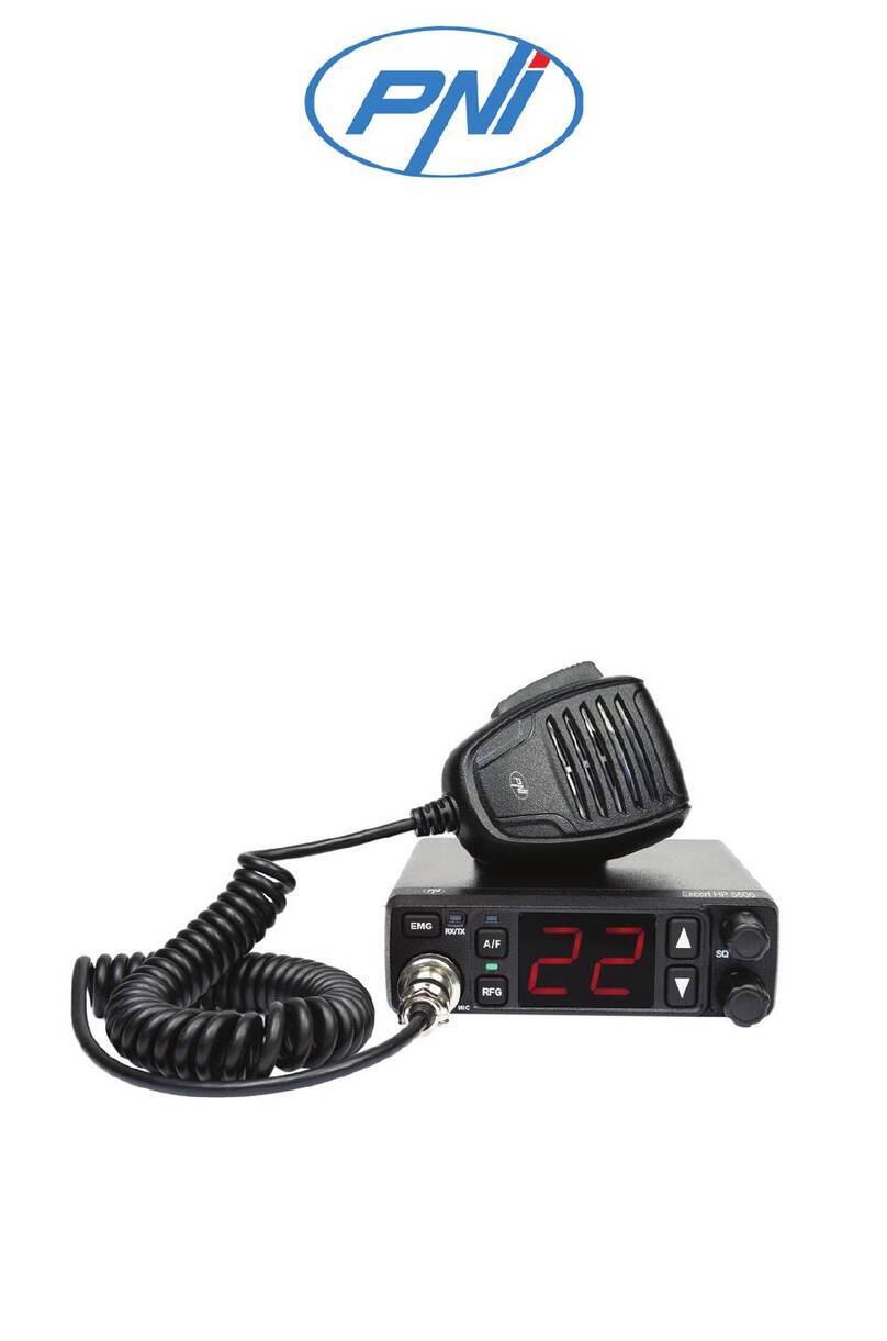 PNI Escort HP 5500 User manual PNI Escort HP 5500 User manual