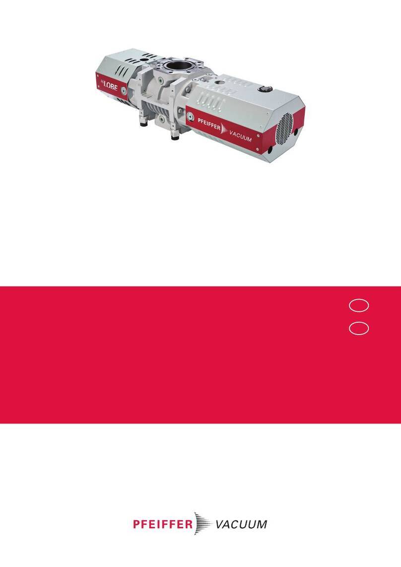 Pfeiffer Vacuum HILOBE 1004 operating instructions