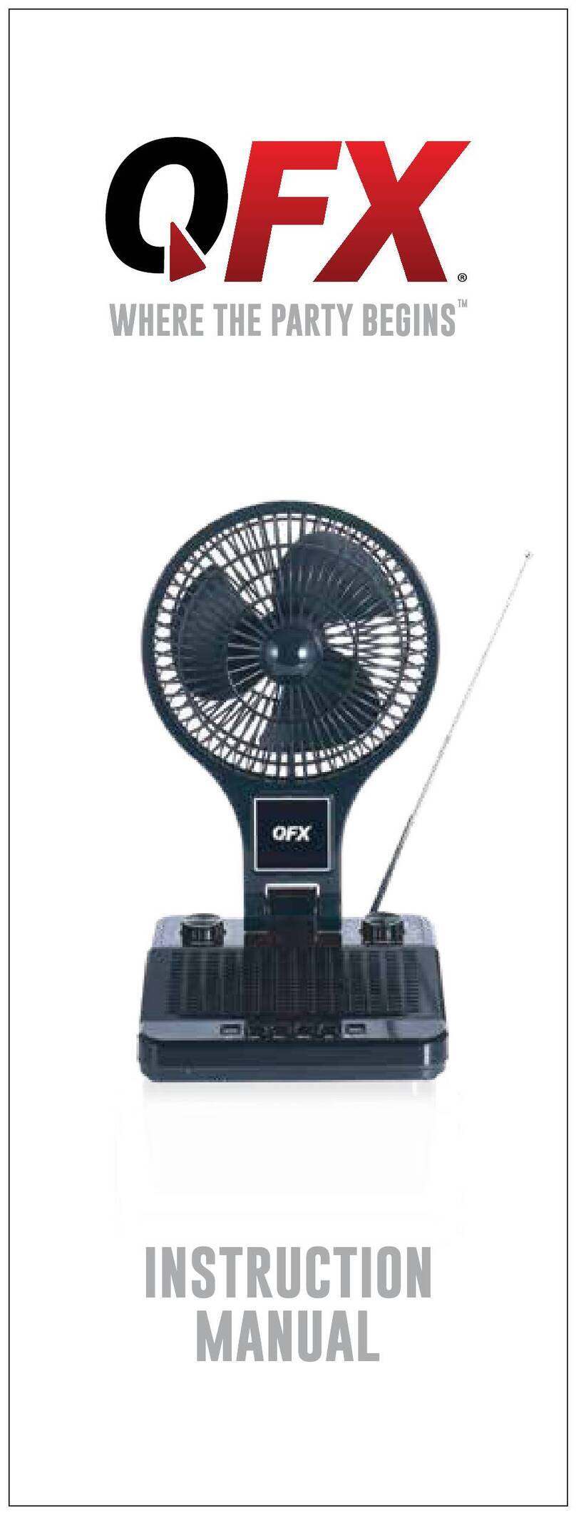 QFX R-46 instruction manual