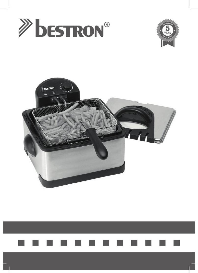 Bestron CRISPY & CO DF402B instruction manual Bestron CRISPY & CO DF402B instruction manual