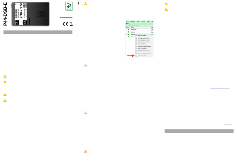 plan44 P44-DSB-E User manual