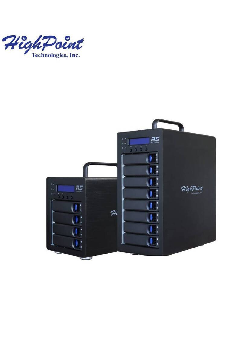 HighPoint RocketStor 6614V Quick installation guide HighPoint RocketStor 6614V Quick installation guide