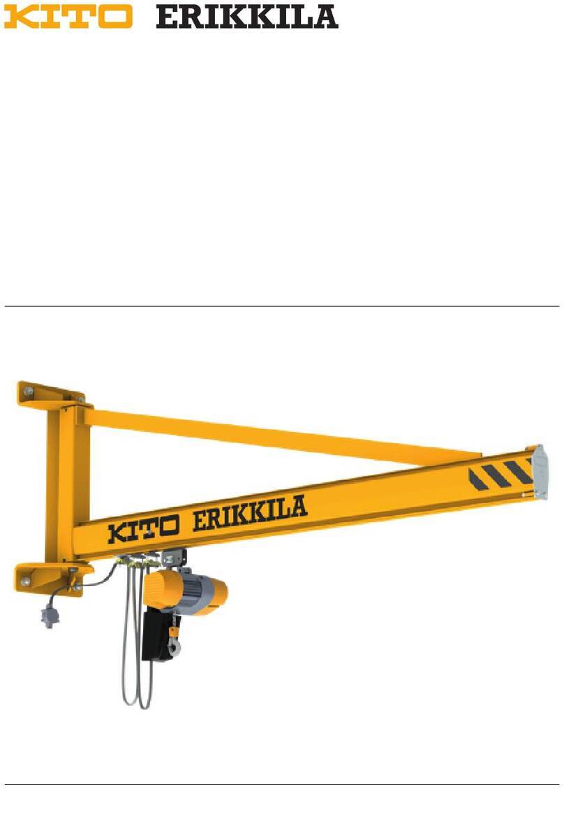 KITO ERIKKILA PROSYSTEM Series Operator's manual