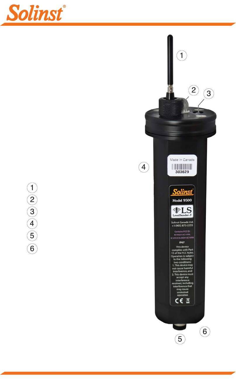 Solinst LevelSender 5 User manual