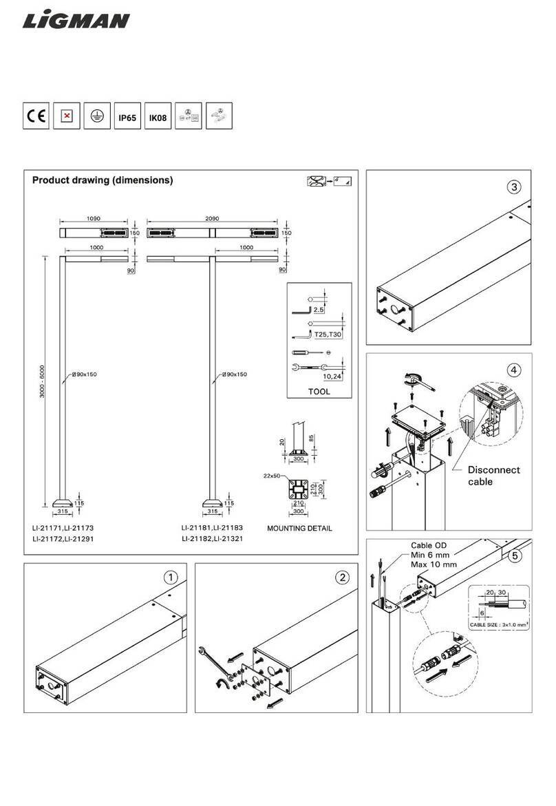 LIGMAN LI-21171-LC User manual