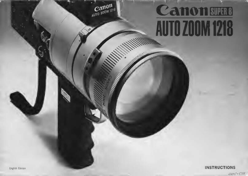 Canon Auto Zoom 1218 instructions