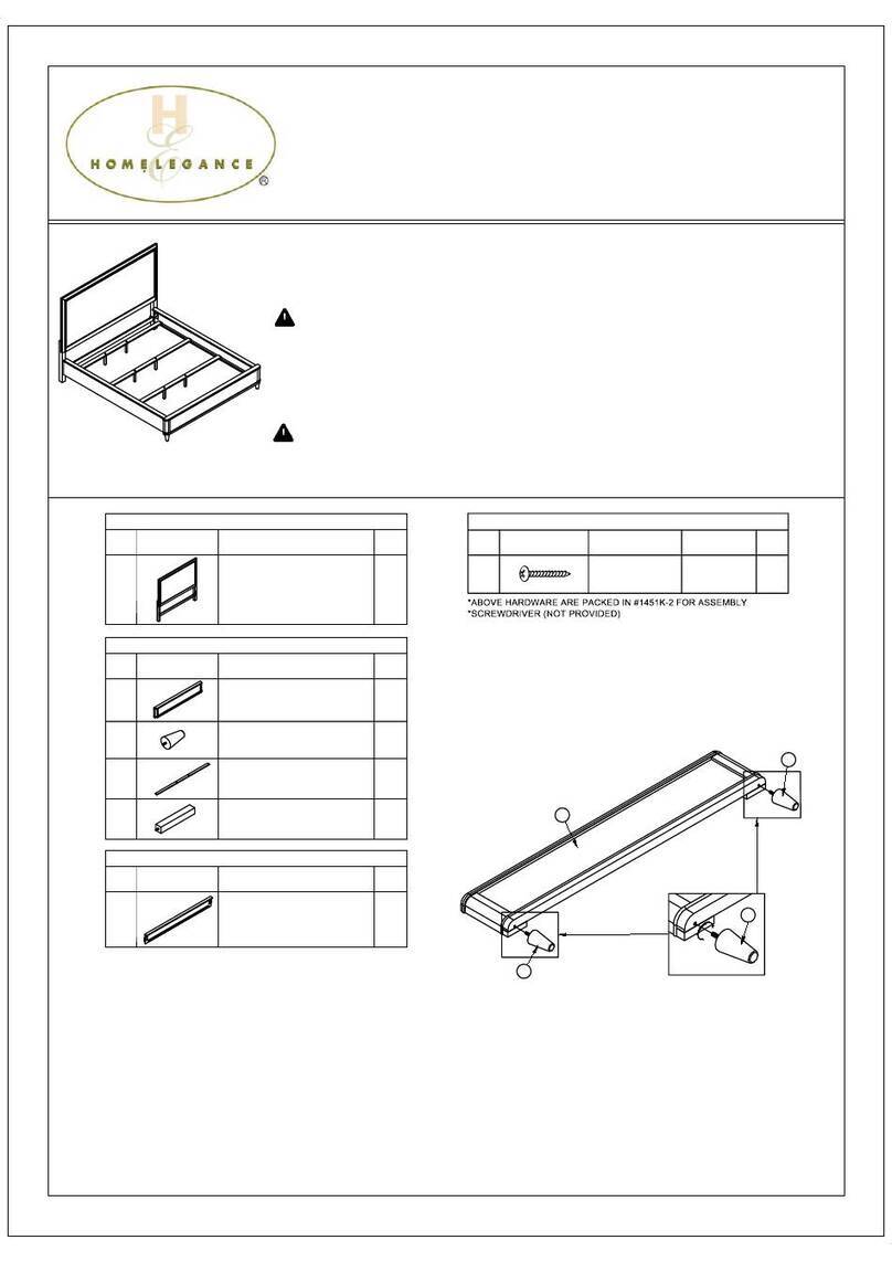 Homelegance Niles 1451K-1/-2/-3CK User manual Homelegance Niles 1451K-1/-2/-3CK User manual