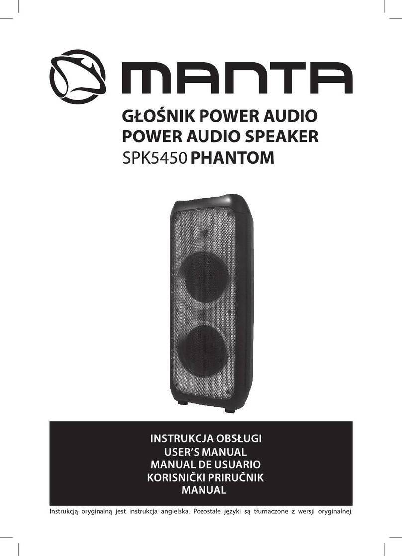 Manta PHANTOM SPK5450 User manual