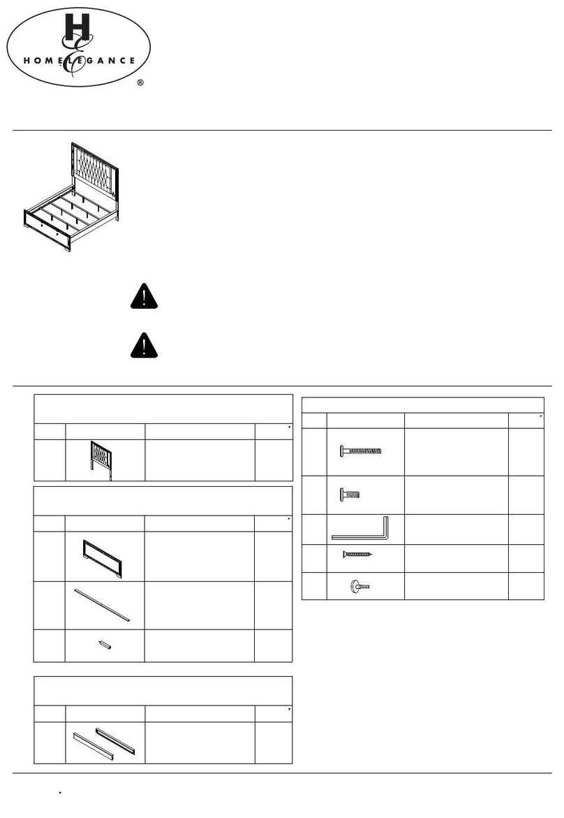 Homelegance Aveline 1428BKK-1/-2/-3CK Assembly instruction Homelegance Aveline 1428BKK-1/-2/-3CK Assembly instruction