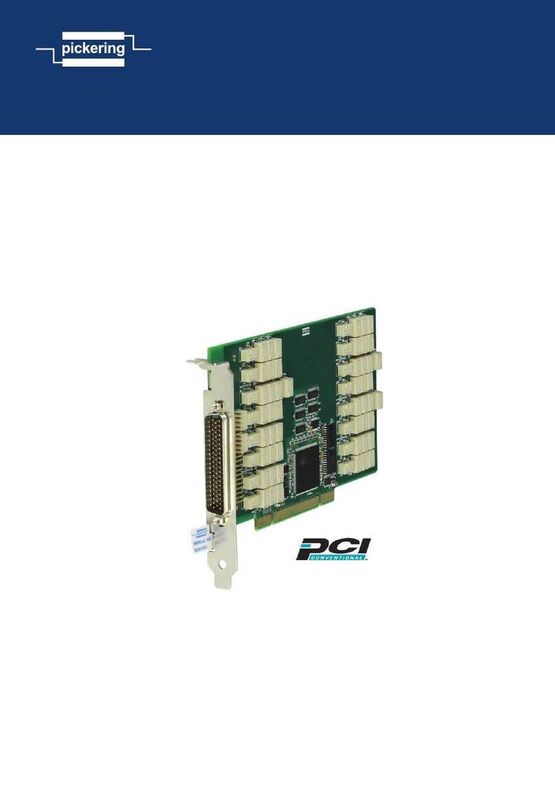 Pickering 50-201 user manual