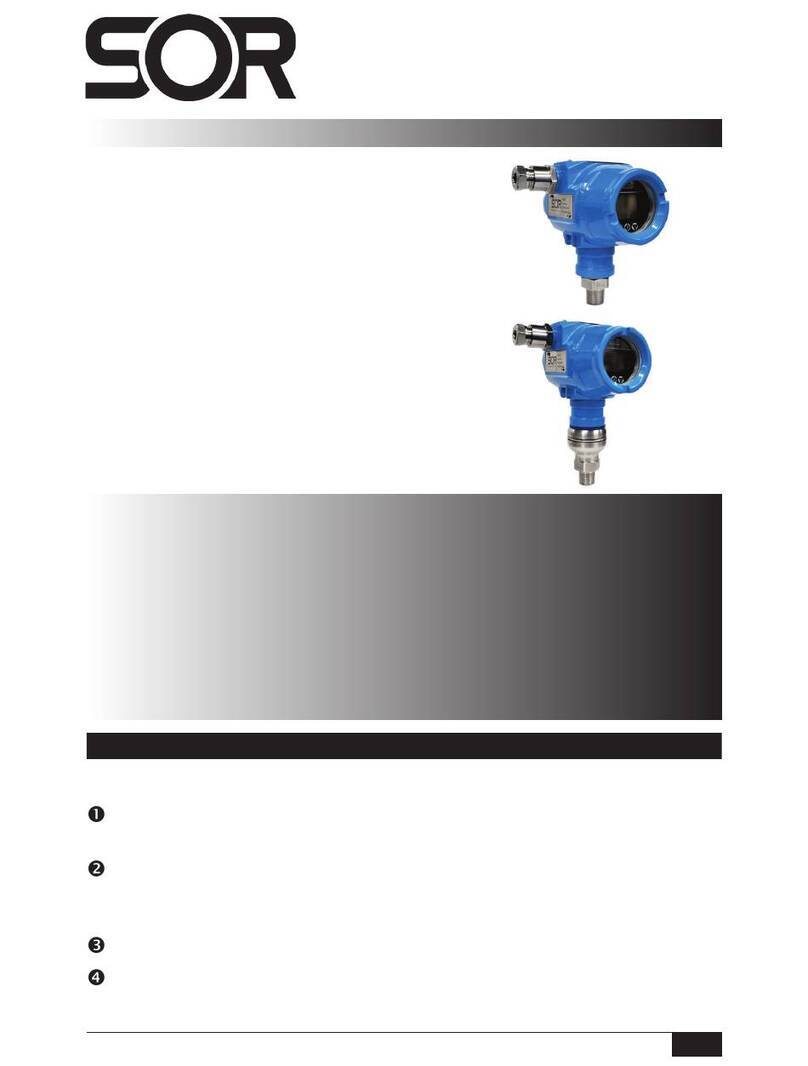 SOR 1800PT User manual
